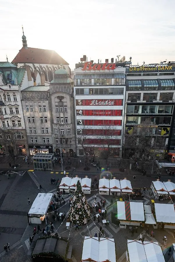 Wenceslas Square Terraces Apartment Prague