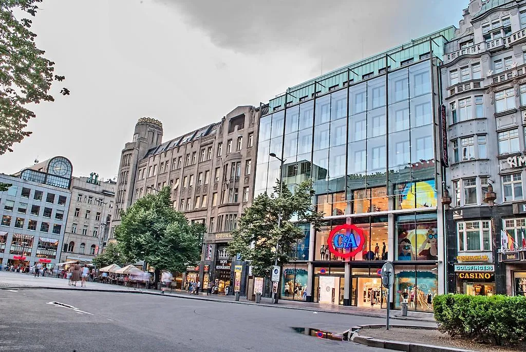 Wenceslas Square Terraces Apartamento Praga