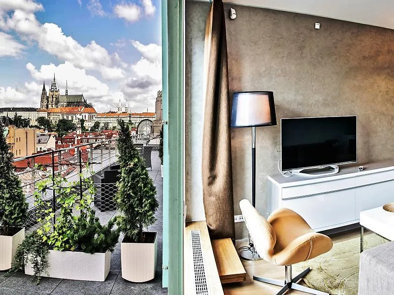 Wenceslas Square Terraces Apartment Prague 0*,