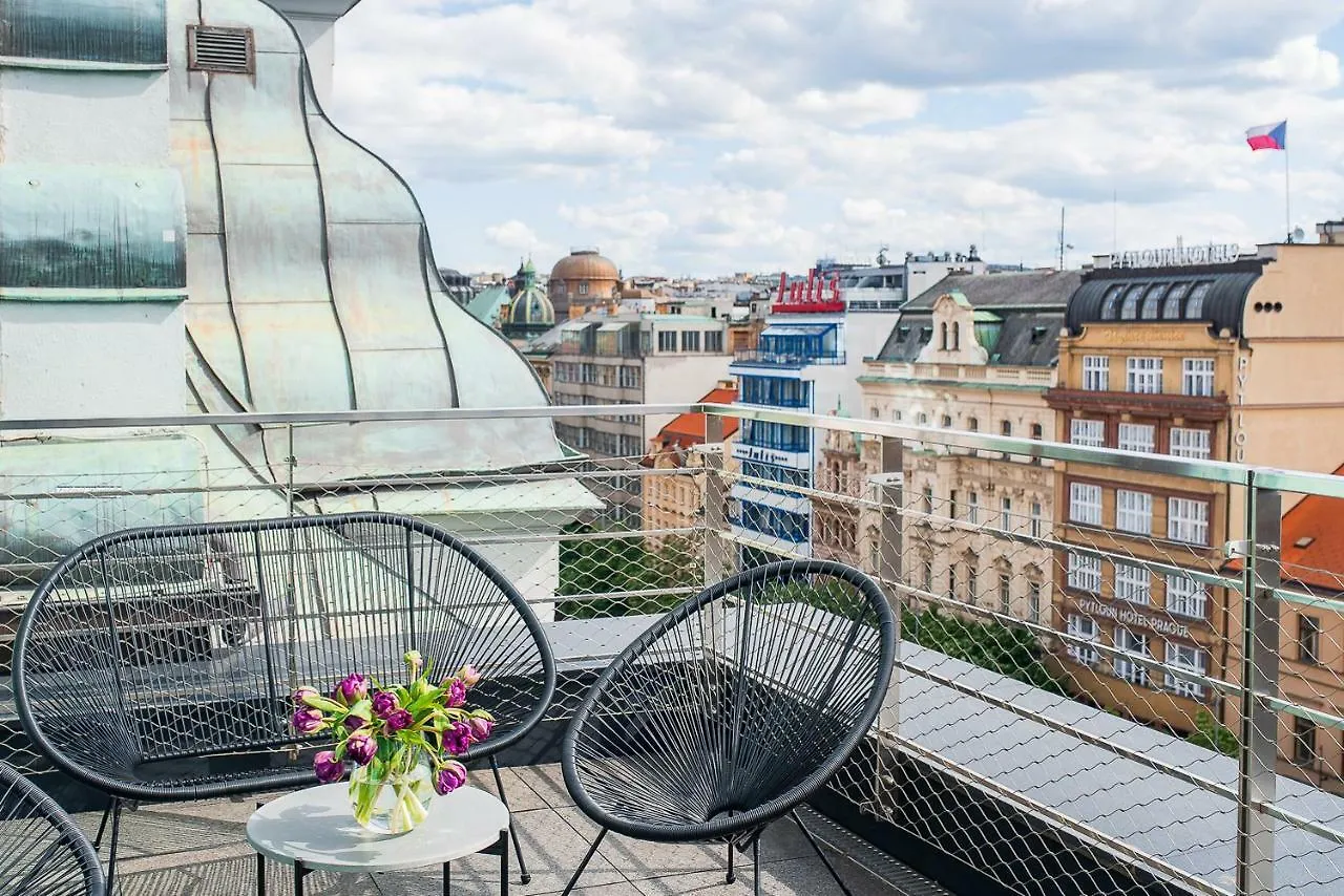 Wenceslas Square Terraces Apartamento Praga