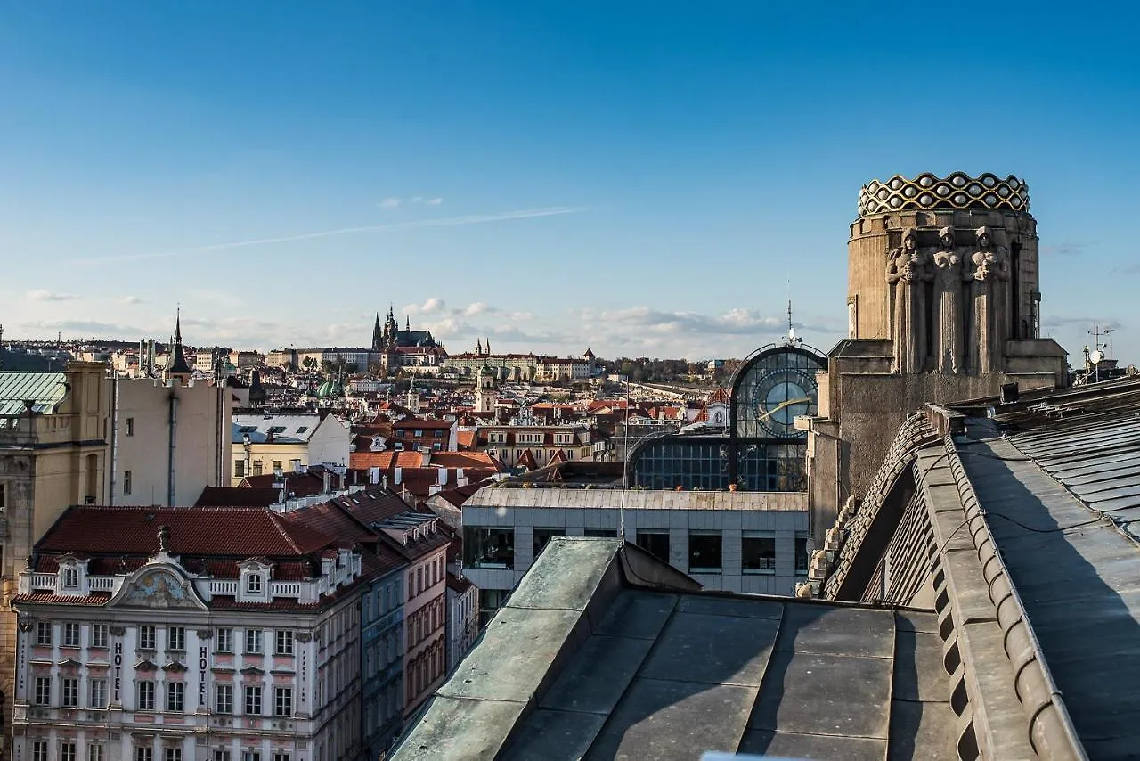 Wenceslas Square Terraces Apartment Prague Czech Republic